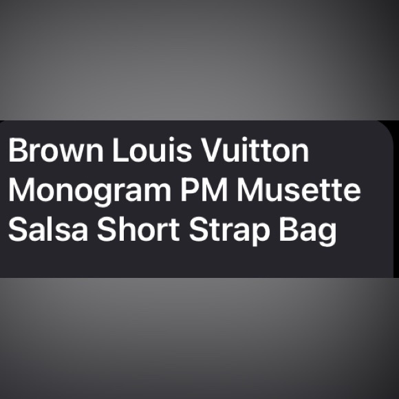 💕💗Vuitton Brown Monogram Musette Salsa Short Strap Bag. - Picture 12 of 13